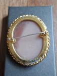 Vintage Cameo in Gold-Tone Setting
