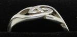 Vintage Art Deco Sterling Silver Celtic Knot Ring