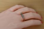 Art Deco 18ct Gold Diamond Boat Head Ring