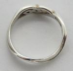 Vintage Art Deco Sterling Silver Celtic Knot Ring
