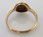 Antique 15ct Gold Natural Pearl Cluster Ring