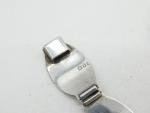Art Deco Sterling Silver Panel Bracelet, 1945