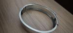Victorian Silver Buckle Bangle Bracelet