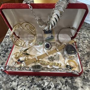 Collection of Vintage Antique Jewelry