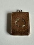 Vintage Rolled Gold Open Locket Pendant