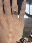 Victorian 9 Carat Rose Gold Ruby Ring