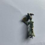 Victorian Enamelled ‘Risqué’ Woman Pendant Charm