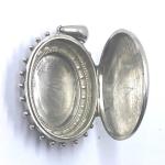 Victorian Sterling Silver Engraved Locket