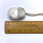 Sterling Silver Antique Locket Necklace