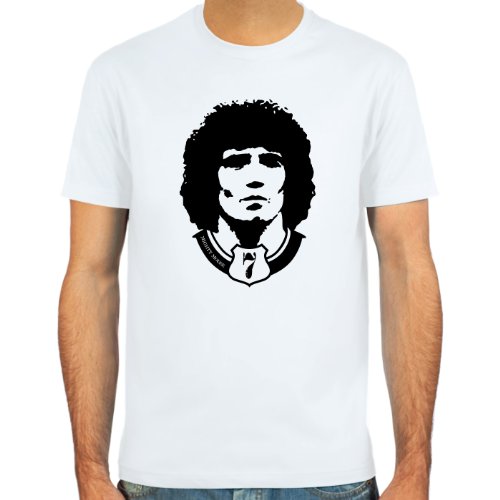 T-shirt Kevin Keegan Colours Skyblue Sand White And Deepred Sizes S-xl Football from fcspielraum.de