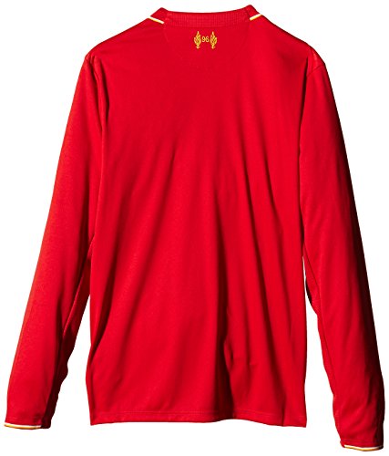 New Balance Liverpool FC Home Junior Long Sleeve Jersey - Red, Large