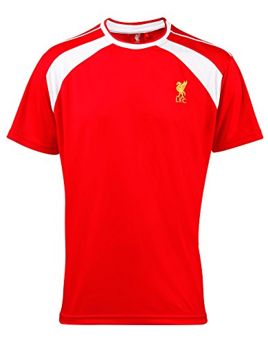 Bang Tidy Clothing Men's 50th Birthday Gift Official Liverpool Personalised Football Shirt GIFT BOX Red S