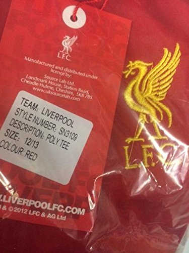 Bang Tidy Clothing Liverpool Football Shirt Official Merchandise Shirts GIFT BOX Red S