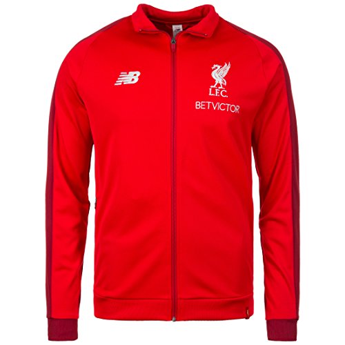 New Balance Liverpool FC Red Mens FootballJacket Training Presentation 2018/2019 LFC Official Store