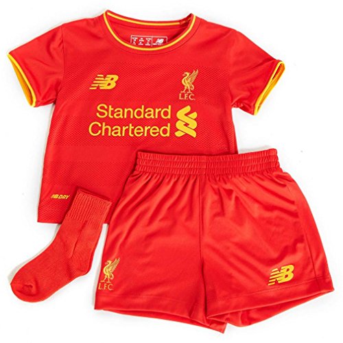 Liverpool FC 16/17 Home Baby Football Kit - High Risk Red - size 12-18M from New Balance