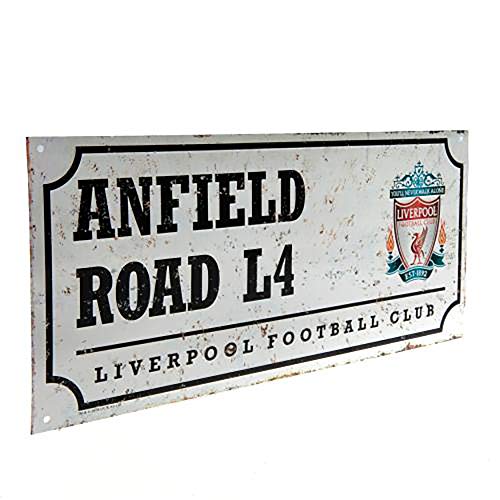 Retro Street Sign - Liverpool F.C by Footie Gifts