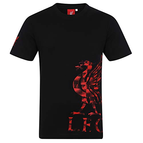 Liverpool FC Official Football Gift Mens Graphic T-Shirt Black Large by Liverpool FC