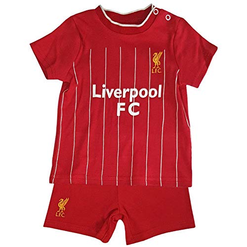 LFC Liverpool FC Baby/Toddler T-Shirt & Shorts Set | 2019/20 Season (3-6 Months) Red from Liverpool FC