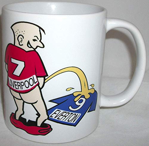 Wee On Funny Football Team Shirt Liverpool Fan Rivalry Tea Coffee Mug (Liverpool (weeing on everton)) from Ceramic Designs