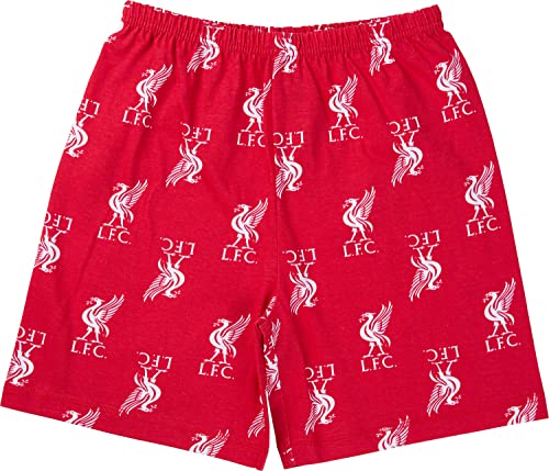 Liverpool F.C. Boys Pyjamas, Cotton LFC Short PJs, Football PJs For Kids And Teenagers (13-14 Years) Red from 