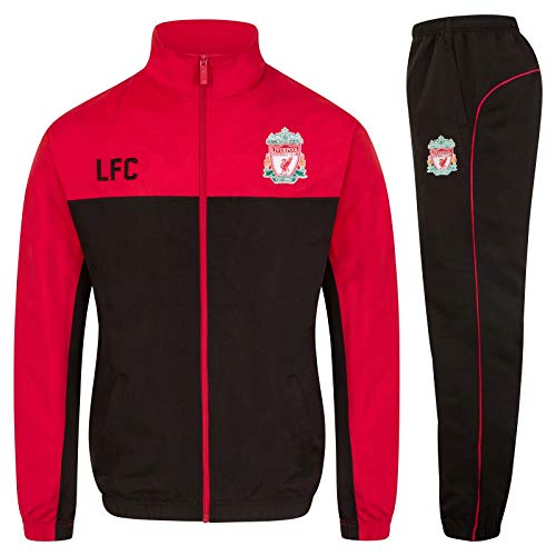 Liverpool FC Official Football Gift Mens Jacket & Pants Tracksuit Set Medium Red by Liverpool FC