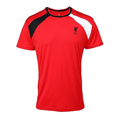 Liverpool FC Adults Official Performance Football T-shirt (Medium)