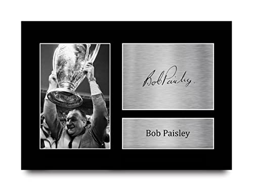 HWC Trading A4 Bob Paisley Liverpool Gifts Printed Signed Autograph Picture for Football Fans and Supporters from HWC Trading