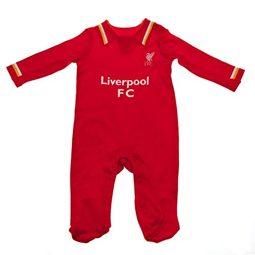Liverpool F.C. Official Sleepsuit-Multi-Colour, 0-3 Months from Liverpool