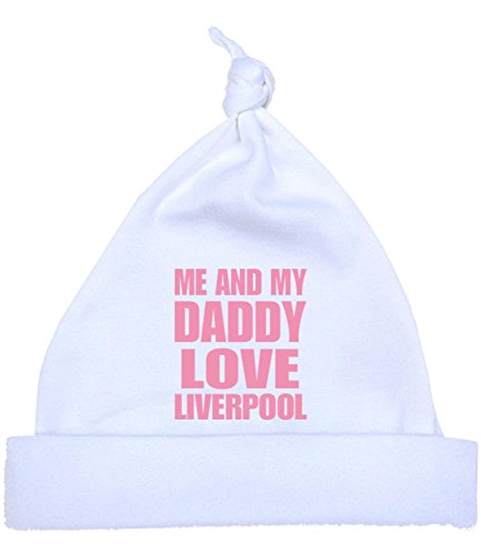 Liverpool FC Baby Hat: Me & Dad Love LFC