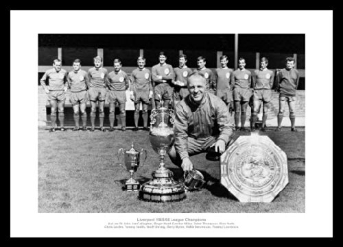 Bill Shankly Memorabilia - Liverpool 1966 League Champions Framed Photo by Home of Legends