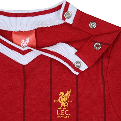 Liverpool FC Baby T-Shirt & Shorts IM Home Shirt Style - Official Merchandise - Football Fan Gift from Liverpool FC