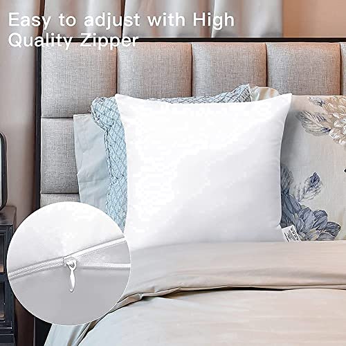 Outdoor Waterproof Throw Pillow Inserts Set of 4