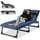 Adjustable Folding Lounge Chair for Pool, Patio, Beach