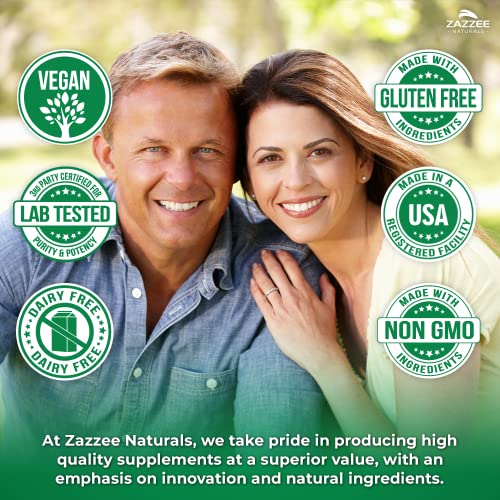 Zazzee Organic Milk Thistle Extract Capsules 7500 mg