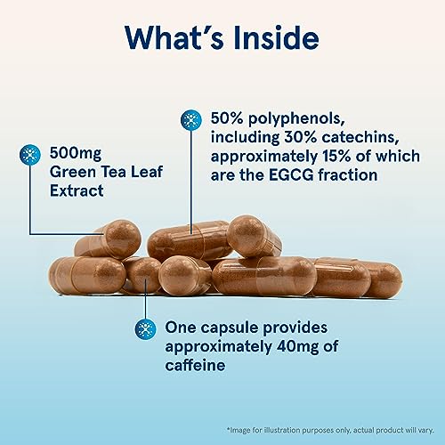 Jarrow Green Tea 500 mg Veggie Caps