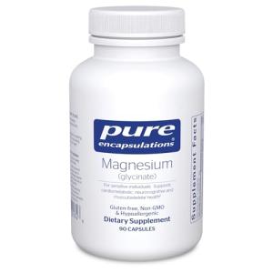 Magnesium Glycinate Supplement for Stress and Sleep