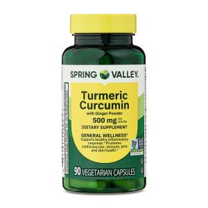 Spring Valley Turmeric Curcumin with Ginger 90 Capsules