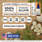Garlic Allicin Extract - Immune Support, Liquid Form