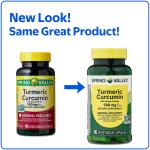 Spring Valley Turmeric Curcumin with Ginger 90 Capsules