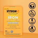 High-Potency Vitron-C Iron Supplement, 60 Count