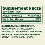 Timed-Release B12 Supplement - 60 Tablets