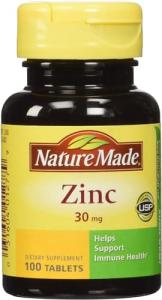 Zinc Acne Pills with Skin Vitamins and Minerals
