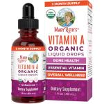 MaryRuth's Organic Vitamin A Drops | Immune & Eye Health