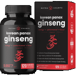 120 Vegan Capsules of NutraChamps Red Ginseng