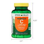 Ultra Strength Vitamin C Capsules, 2,000mg, 120 Count