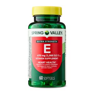 Extra Strength Vitamin E Supplement, 60ct