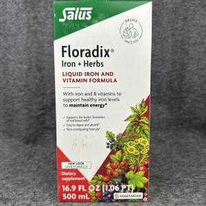 Floradix Iron And Herbs Liquid Supplement