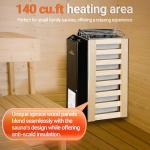 110V Stainless Steel Electric Sauna Heater with Timer
