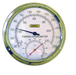 High Temp Analog Thermo-Hygrometer by General Tools