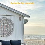 Outdoor Nautical Wall Lights with Frosted Glass